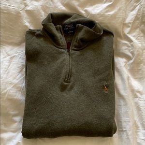 Polo by Ralph Lauren Estate Rib 3/4 Zip Sweater